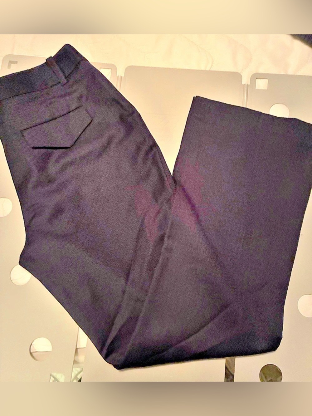 Boden British Tweed Pants in Navy